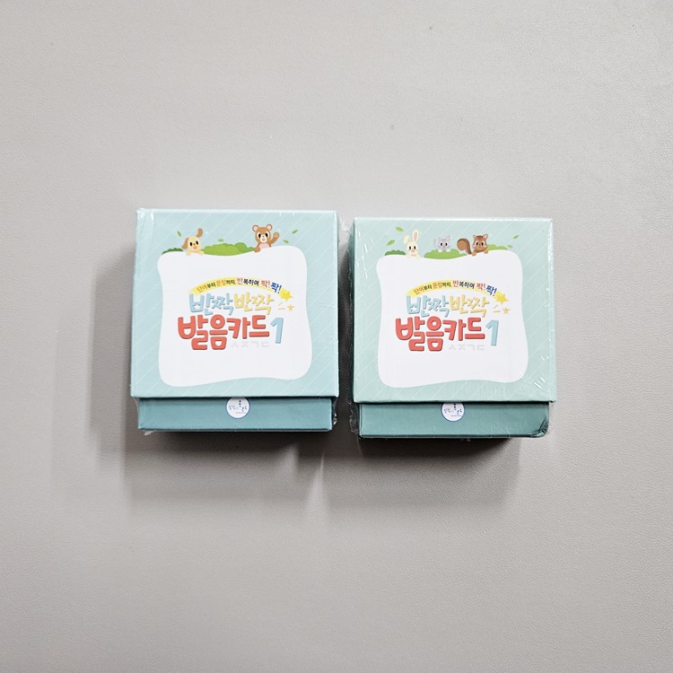(케이스 손상) 반짝반짝 발음카드